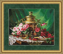 Вышивка СЖ-046 Чай с мёдом