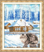 Вышивка МД-011 Была зима