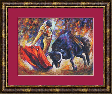 Вышивка 00-011 Страсть корриды