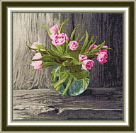 Вышивка ЛЦ-046 Голландские тюльпаны