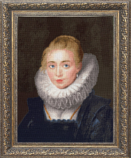 Вышивка МК-085 Портрет камеристки инфанты Изабеллы