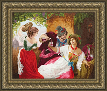 Вышивка МК-049 Октябрьский праздник в Риме